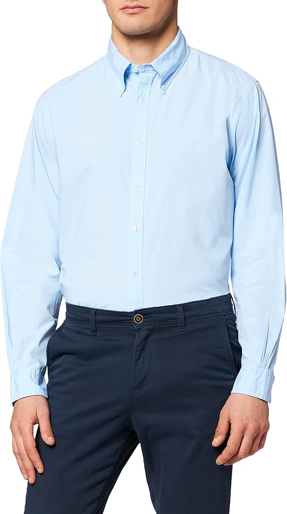 brooks brothers 男式休闲衬衫 blue (blue 455) small (manufacturer